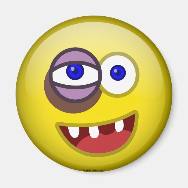 Beaten up magnet (Front)