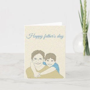 Beatiful Happy Father's day Announcement