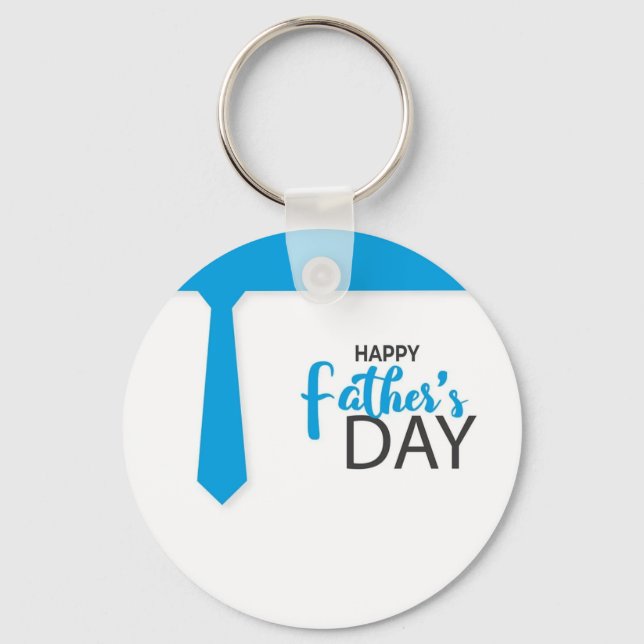 Beatiful Happy Father's day  Key Ring (Front)