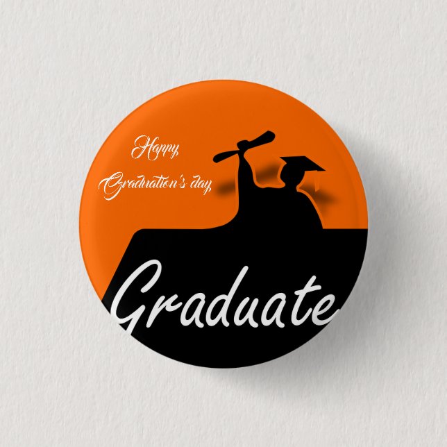 Beatiful Happy Graduations day 3 Cm Round Badge (Front)