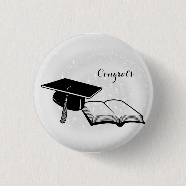 Beatiful Happy Graduations day  3 Cm Round Badge (Front)