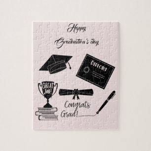 Beatiful Happy Graduations day   Jigsaw Puzzle