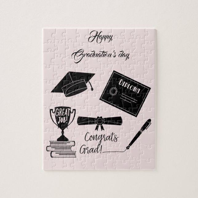 Beatiful Happy Graduations day   Jigsaw Puzzle (Vertical)