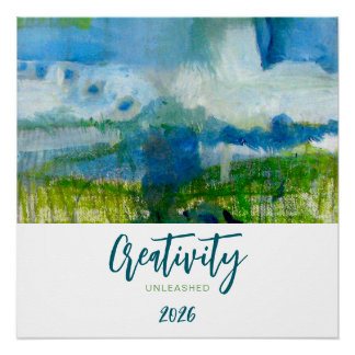 Beatiful poster to awaken your creativity