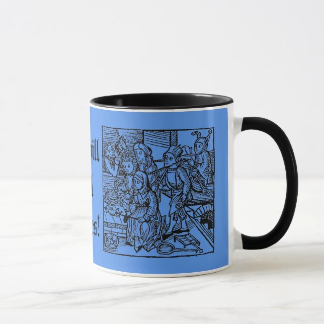 Beatings Will Continue Until Morale Improves-R Mug (Right)
