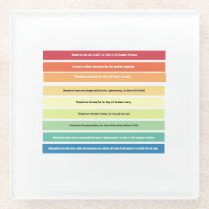 Beatitudes Coaster