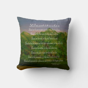 Beatitudes Cushion