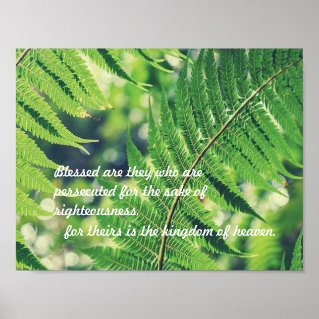 Beatitudes Poster (Front)