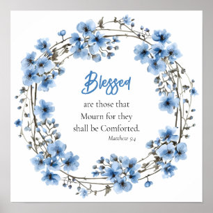 Beatitudes Series Blessed Those Who Mourn Print