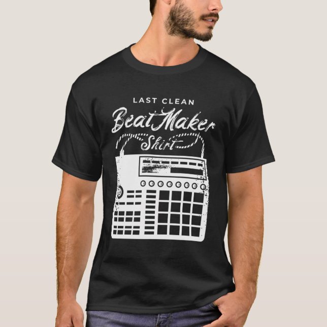 Beatmaker Costume For A Music Producer T-Shirt (Front)