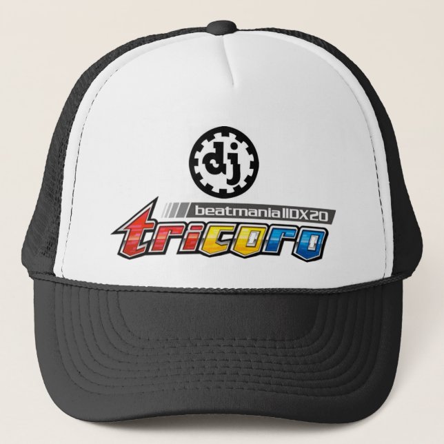 beatmaniaIIDX20 tricoro Tracker Hat (Front)