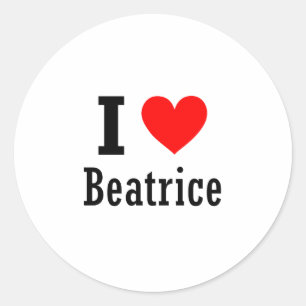 Beatrice, Alabama City Design Classic Round Sticker