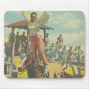 Beatrice Cooper doing a Roman Stand. Mouse Pad