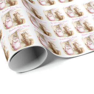 Beatrix Potter, Baby Shower, Custom Wrapping Paper