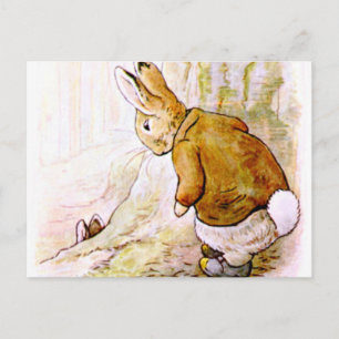 Beatrix Potter - Bunny Illustration Postcard