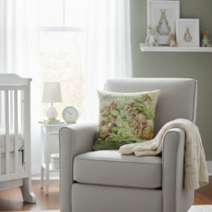 Beatrix Potter Bunny Throw Pillow