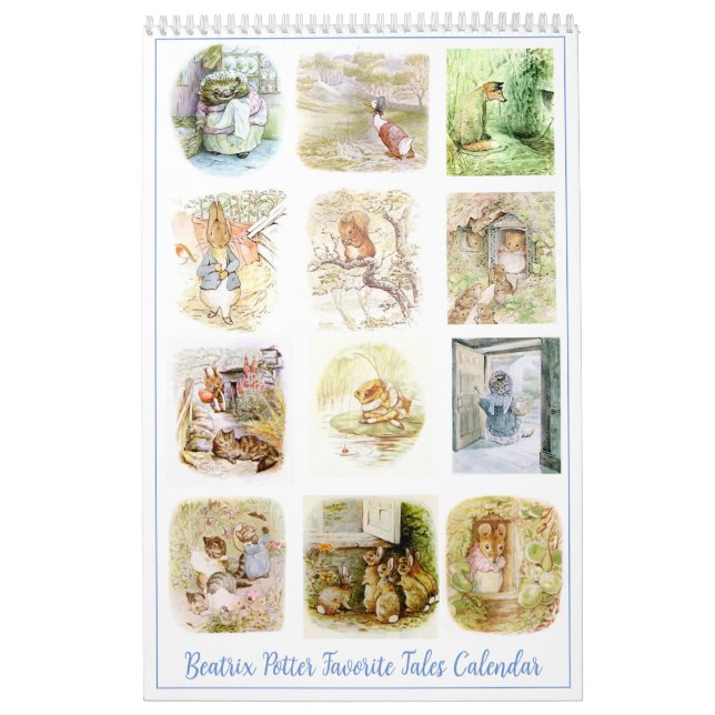 Beatrix Potter Calendar (Cover)