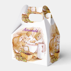 Beatrix Potter, Custom Birthday, Easter Gift Favour Box