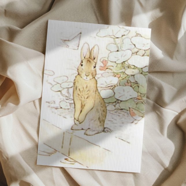 Beatrix Potter from The Tale of Peter the Rabbit Postcard (Creator Uploaded)