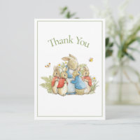 Beatrix Potter Green Baby Boy Girl Shower