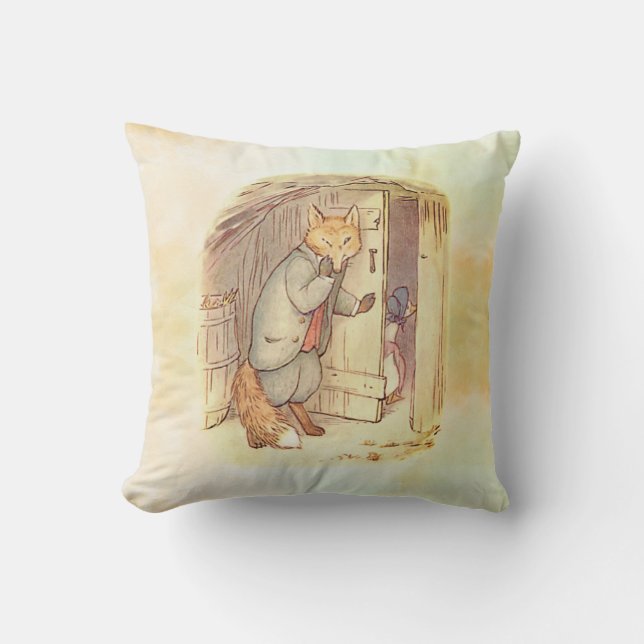 Beatrix Potter, Jemima Puddle Duck   Cushion (Front)