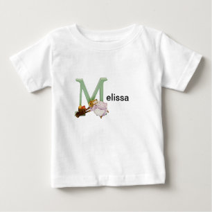Beatrix Potter Letter M Toddler & Baby Name Shirt