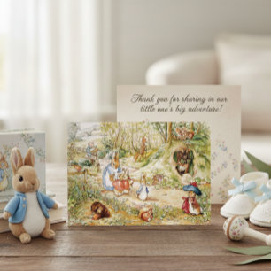 Beatrix Potter Peter and Friends Forest Walk Note Card