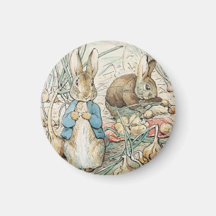 Beatrix Potter Peter Rabbit And Benjamin Bunny Magnet