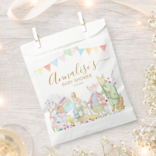 Beatrix Potter Peter the Rabbit Baby Shower Favour Bag