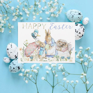 Beatrix Potter Peter the Rabbit Easter  Card