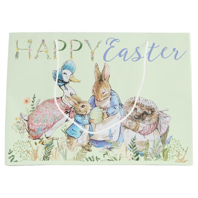 Beatrix Potter Peter the Rabbit Easter Gift Bag (Front)