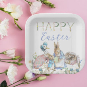 Beatrix Potter Peter the Rabbit Easter Paper Plate