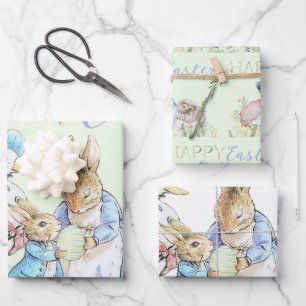 Beatrix Potter Peter the Rabbit Easter Wrapping Paper Sheet