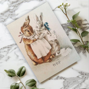 Beatrix Potter Rabbit Greetings Card