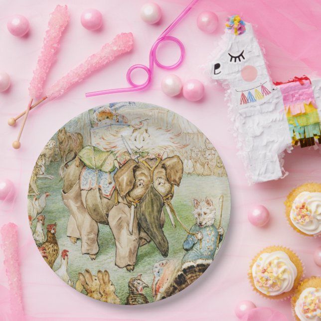 Beatrix Potter The Fairy Caravan Paper Plate (Party)