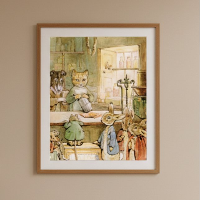 Beatrix Potter The Tale of Ginger and Pickles Poster (Creator Uploaded)