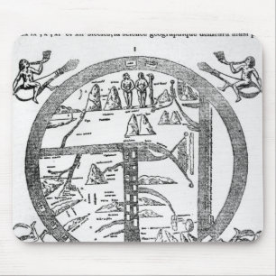 Beatus of Turin mappamundi Mouse Pad