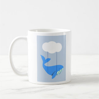 Beatutiful Mug with a Whale  