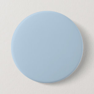 Beau blue (solid colour) 7.5 cm round badge