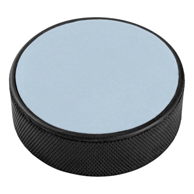 Beau blue  (solid colour)  hockey puck (3/4)