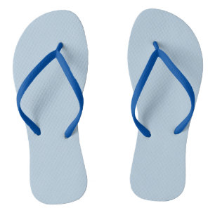 Beau blue  (solid colour)  thongs