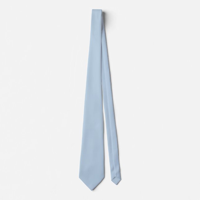 Beau blue  (solid colour)  tie (Front)