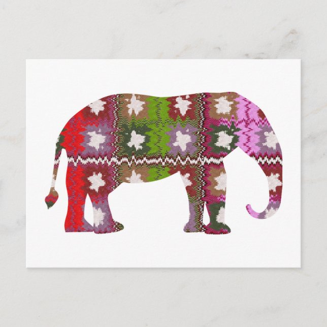 BEAU Elephant Postcard (Front)