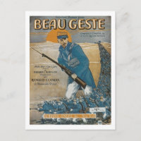 Beau Geste Vintage Songbook Cover