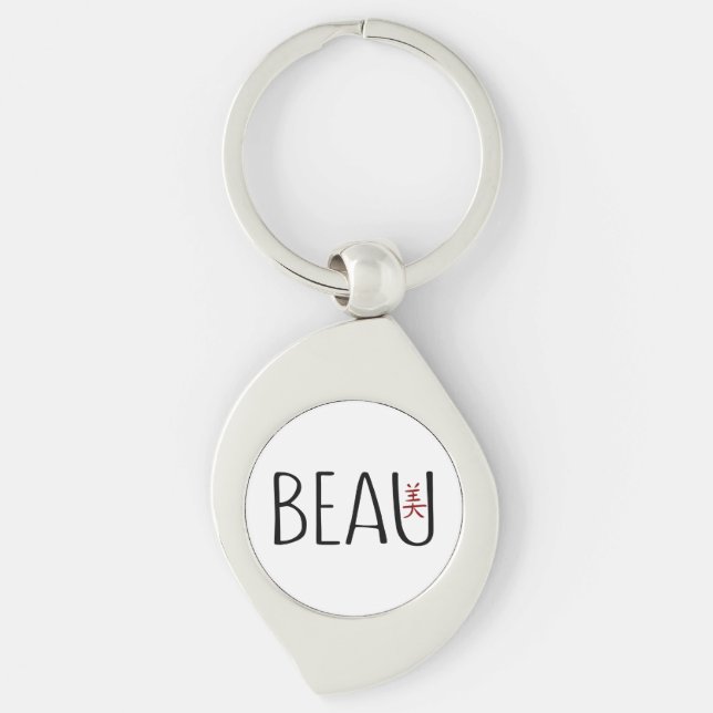 Beau Key Ring (Front)