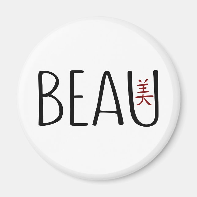 Beau Magnet (Front)