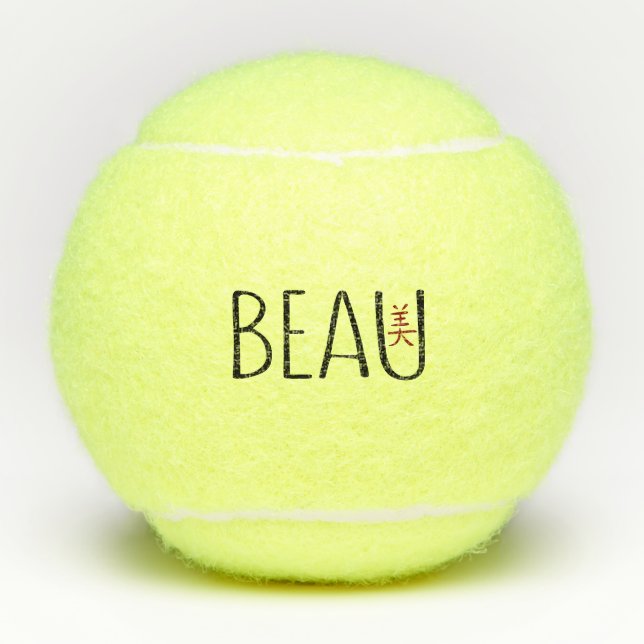 Beau Tennis Balls (Front)