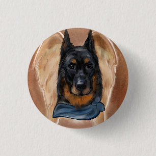Beauceron 3 Cm Round Badge