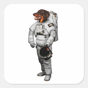 Beauceron Astronaut Sticker