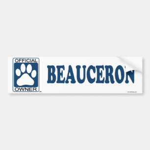 Beauceron Blue Bumper Sticker